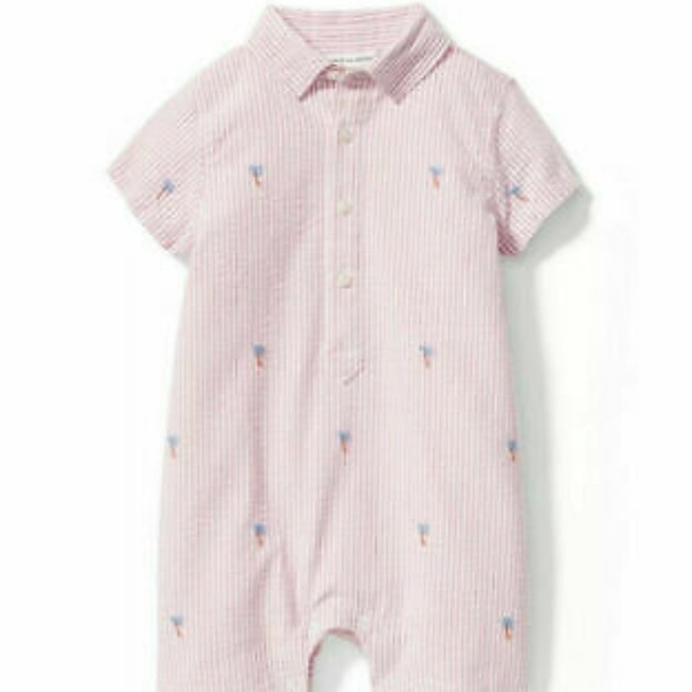 Janie & Jack Baby Boy Romper